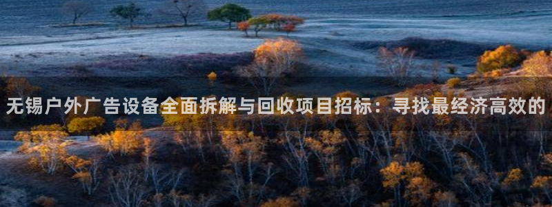 杏宇平台代理多少钱一个月：无锡户外广告设