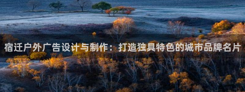 杏宇平台注册地址在哪里：宿迁户外广告设计